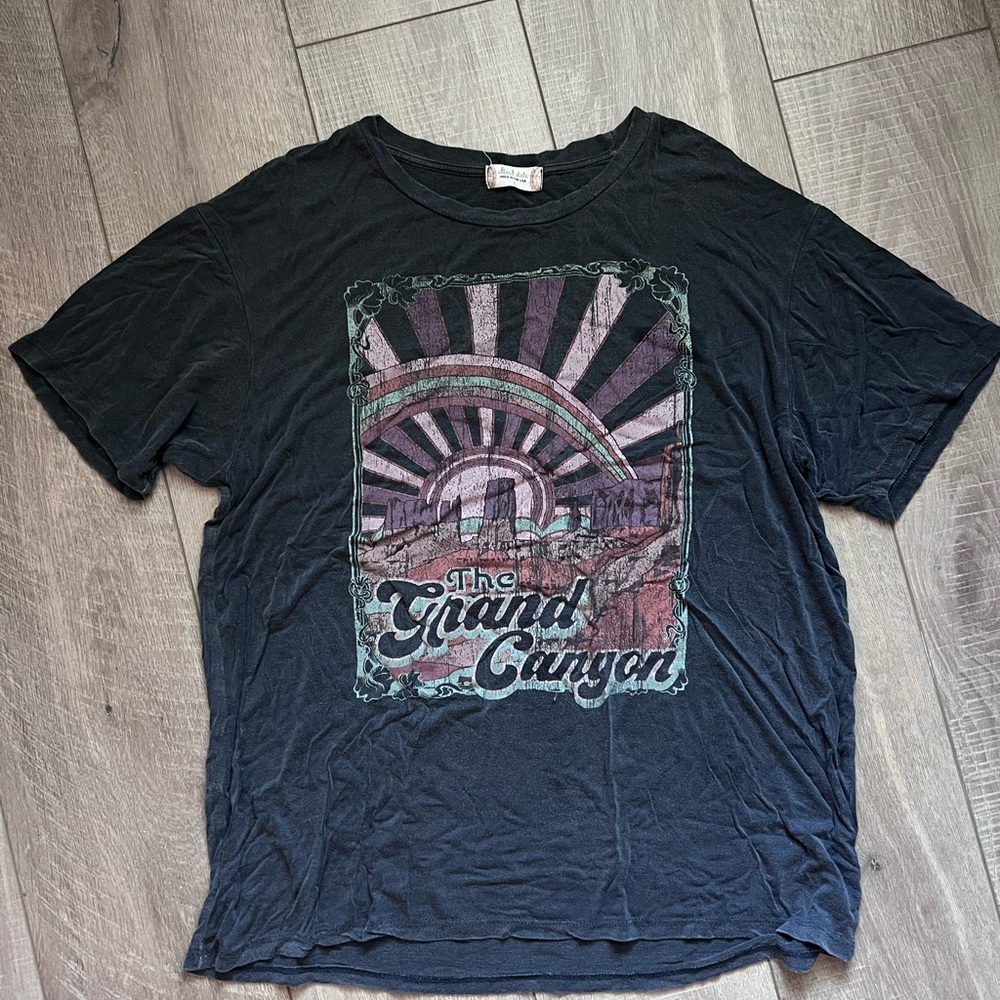 Grand Canyon Graphic T-Shirt - Black